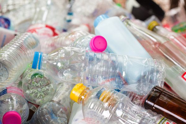 plastic bottles