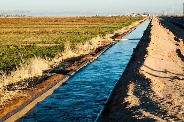 farm irrigation canal
