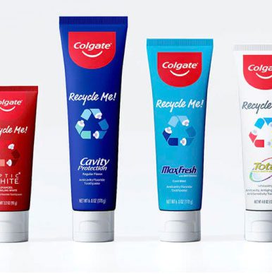 single material toothpaste tubes