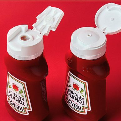 squirty caps made of the same material